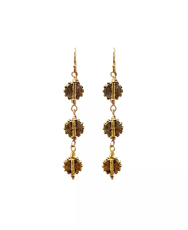 Женские серьги в стиле рустик Minu Jewels, gold
Женские серьги в стиле рустик Minu Jewels, gold