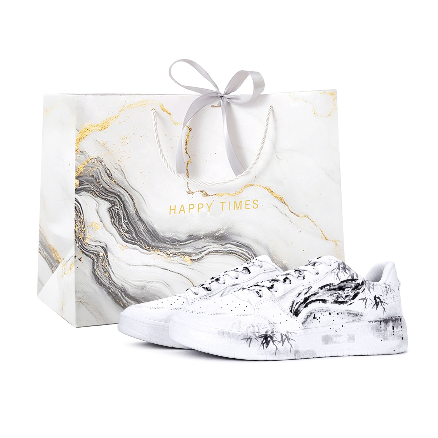 Мужские противоскользящие устойчивые к истиранию низкие кроссовки Acer Truncatum для скейтборда LINING, белый Shopping Bag
Мужские противоскользящие устойчивые к истиранию низкие кроссовки Acer Truncatum для скейтборда LINING, белый Shopping Bag