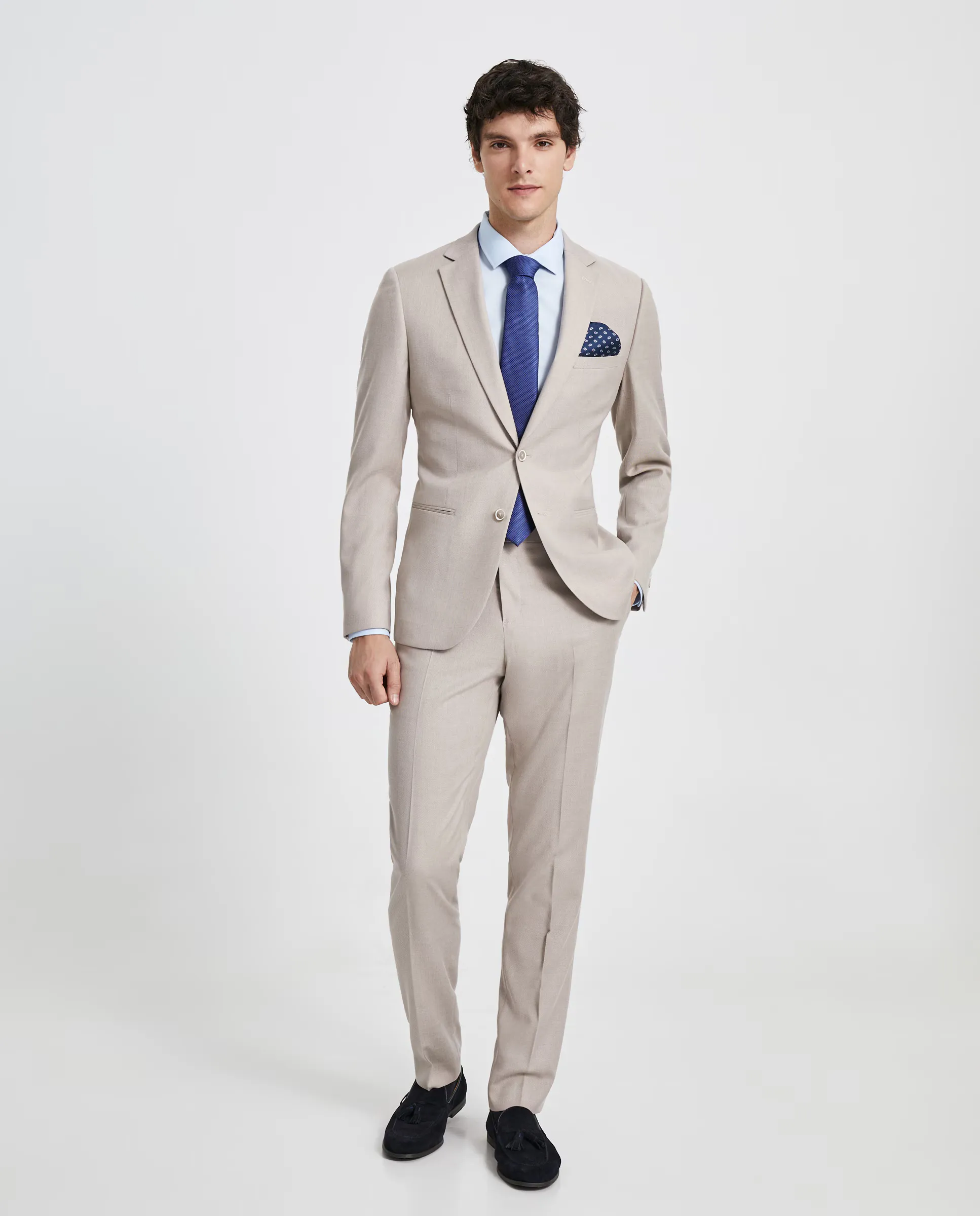 Брюки мужские костюмные фил-а-фил Easy Wear, бежевый
Брюки мужские костюмные фил-а-фил Easy Wear, бежевый