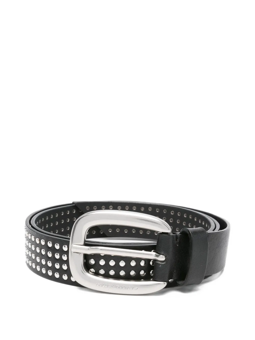 Ремень из кожи с заклепками GOLDEN GOOSE, черный
Ремень из кожи с заклепками GOLDEN GOOSE, черный
