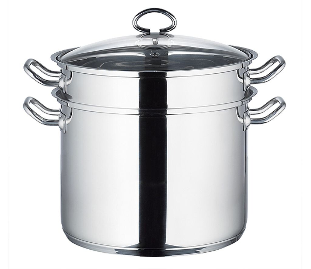 Kuechenprofi Pasta POT 2380502824 кастрюля с крышкой, нержавеющая сталь, диаметр 24 см, подходит для индукционных плит Küchenprofi
Kuechenprofi Pasta POT 2380502824 кастрюля с крышкой, нержавеющая сталь, диаметр 24 см, подходит для индукционных плит Küchenprofi
