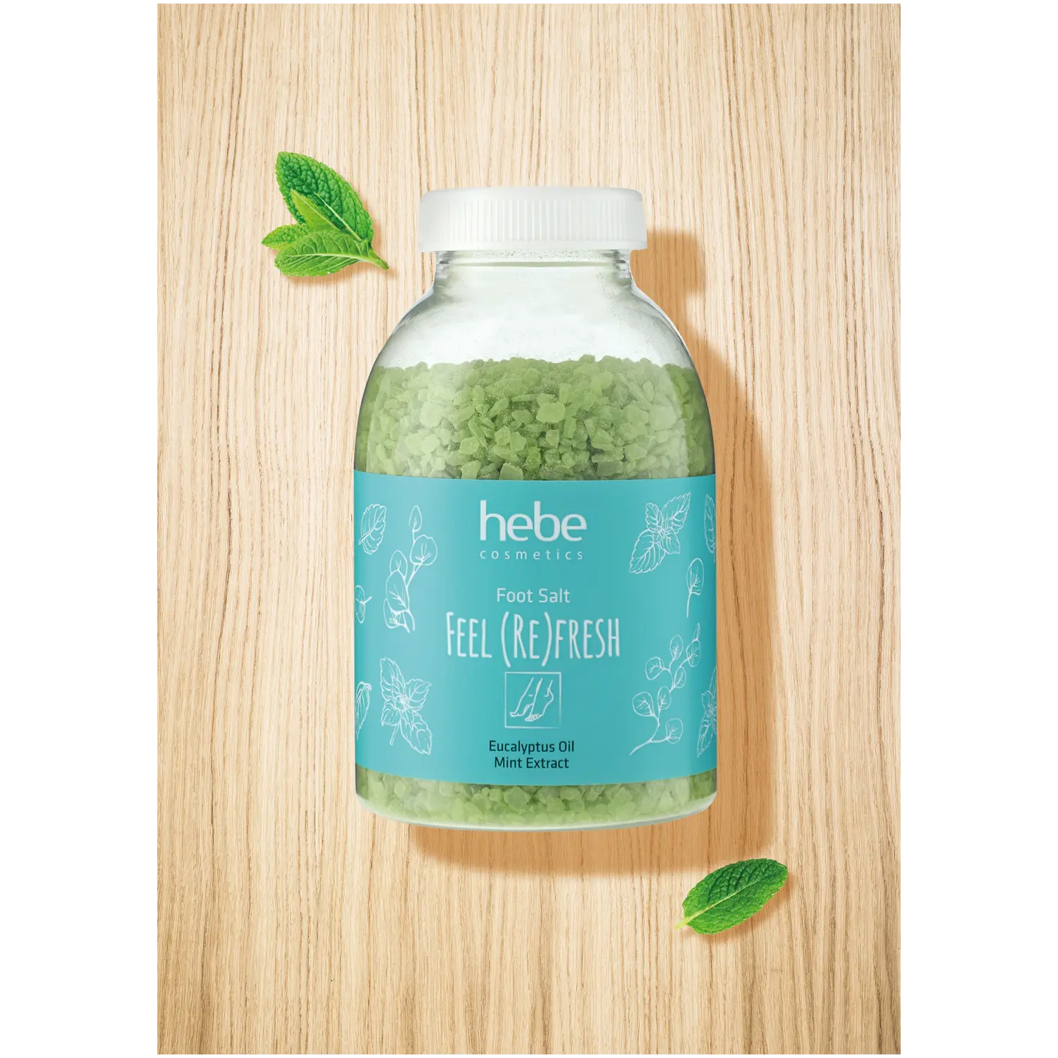 Hebe Cosmetics Eukaliptus & Mięta соль для ног, 280 г
Hebe Cosmetics Eukaliptus & Mięta соль для ног, 280 г