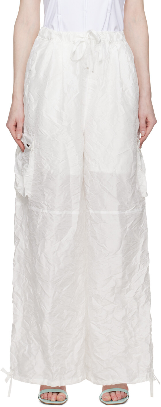 Белые мятые брюки lesugiatelier, Белый, Белые мятые брюки lesugiatelier
Белые мятые брюки lesugiatelier, Белый, Белые мятые брюки lesugiatelier