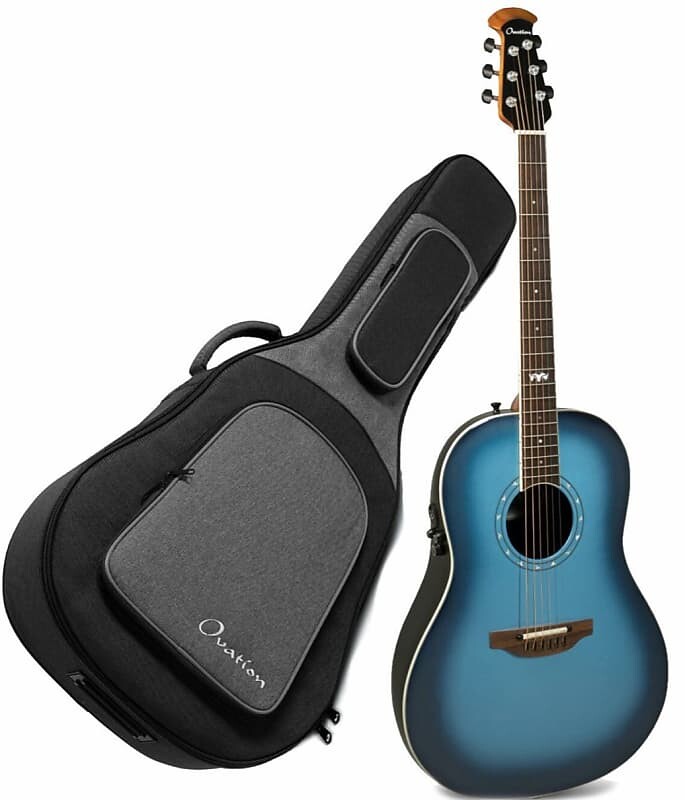 Акустическая гитара Ovation Ultra Series Acoustic/Electric Guitar w/ Gig Bag - Dusk Till Dawn
Акустическая гитара Ovation Ultra Series Acoustic/Electric Guitar w/ Gig Bag - Dusk Till Dawn