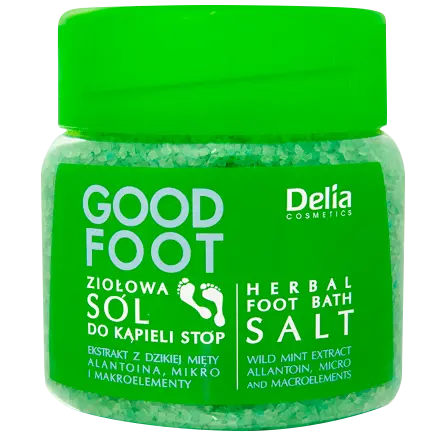 Delia Good Foot соль для ванночек для ног, 570 г
Delia Good Foot соль для ванночек для ног, 570 г