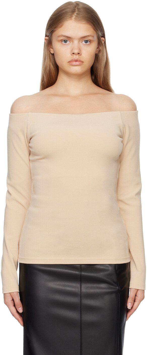 Эксклюзивная бежевая футболка с длинным рукавом с открытыми плечами SSENSE Esse Studios, Бежевый, Эксклюзивная бежевая футболка с длинным рукавом с открытыми плечами SSENSE Esse Studios
Эксклюзивная бежевая футболка с длинным рукавом с открытыми плечами SSENSE Esse Studios, Бежевый, Эксклюзивная бежевая футболка с длинным рукавом с открытыми плечами SSENSE Esse Studios