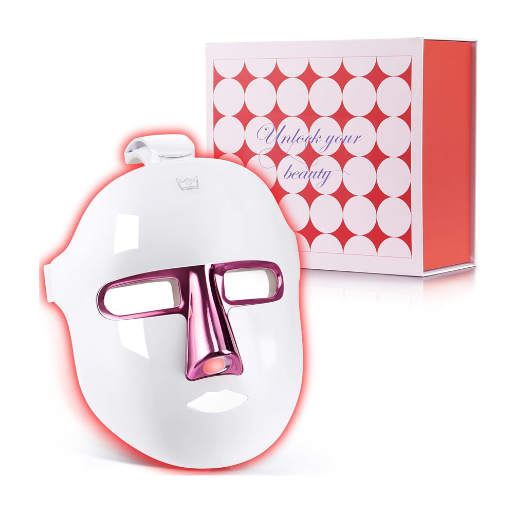 Светодиодная LED маска для лица SUERBEATY, 7 режимов подсветки, белый-розовый
Светодиодная LED маска для лица SUERBEATY, 7 режимов подсветки, белый-розовый