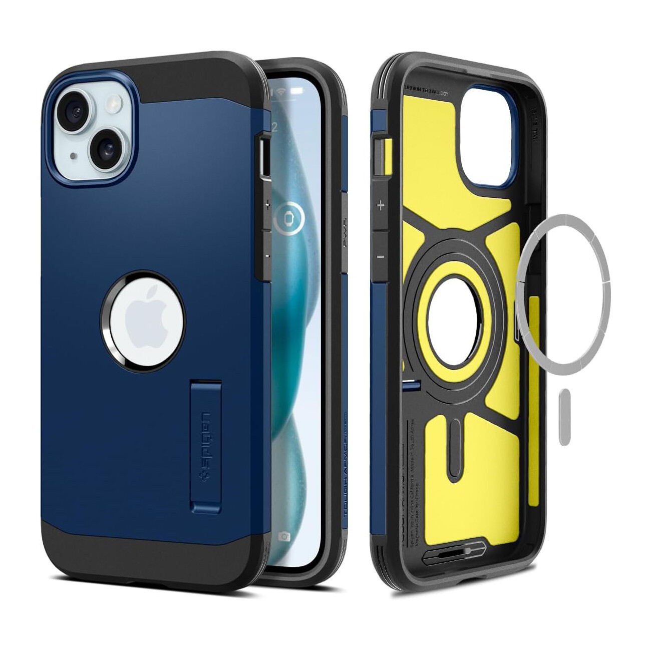 Чехол Spigen Tough Armor MagFit для iPhone 15, Navy Blue, Синий, Чехол Spigen Tough Armor MagFit для iPhone 15, Navy Blue
Чехол Spigen Tough Armor MagFit для iPhone 15, Navy Blue, Синий, Чехол Spigen Tough Armor MagFit для iPhone 15, Navy Blue