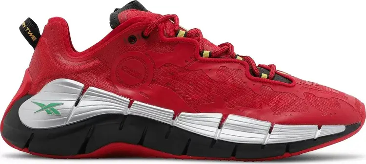 Кроссовки power rangers x zig kinetica 2 'dinozord' Reebok, красный 
Кроссовки power rangers x zig kinetica 2 'dinozord' Reebok, красный