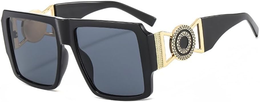 Большие солнцезащитные очки в винтажном стиле для женщин, модные солнцезащитные очки зеленого и черного цвета, защита от ультрафиолета UV400, роскошные очки для мужчин LVTFCO, Black
Большие солнцезащитные очки в винтажном стиле для женщин, модные солнцезащитные очки зеленого и черного цвета, защита от ультрафиолета UV400, роскошные очки для мужчин LVTFCO, Black