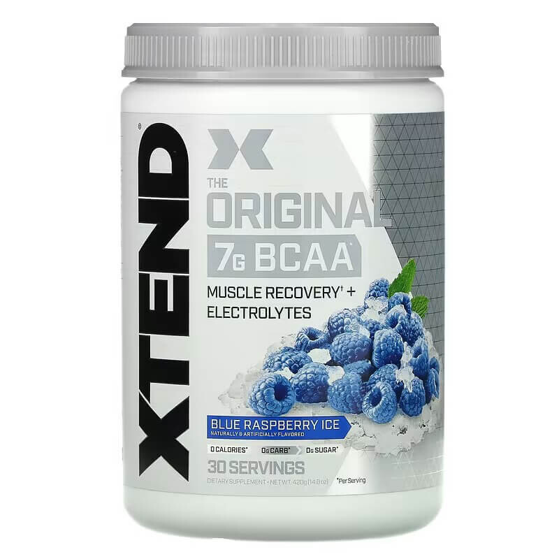 Аминокислоты BCAA Xtend со вкусом голубой малины 7г, 420 г
Аминокислоты BCAA Xtend со вкусом голубой малины 7г, 420 г