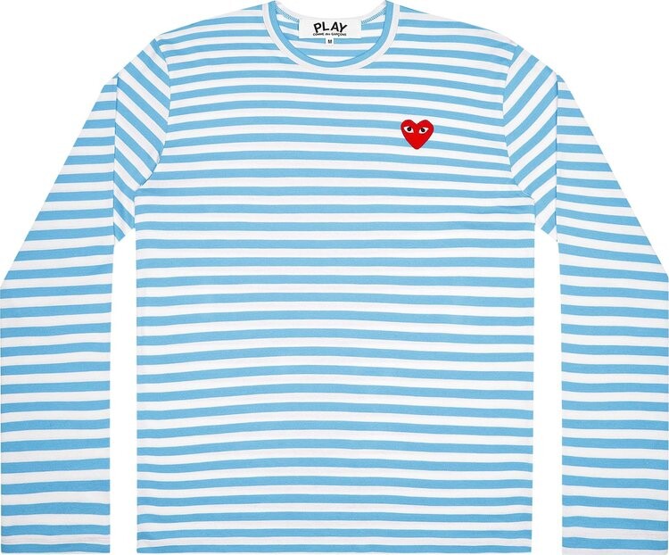 Рубашка Comme des Garçons PLAY Pastelle Striped Long-Sleeve Shirt 'Blue', синий
Рубашка Comme des Garçons PLAY Pastelle Striped Long-Sleeve Shirt 'Blue', синий