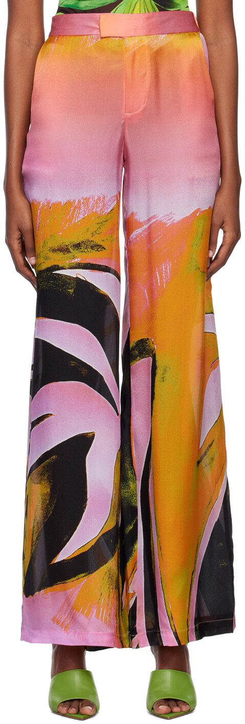 Розовые широкие брюки Louisa Ballou, Розовый, Розовые широкие брюки Louisa Ballou
Розовые широкие брюки Louisa Ballou, Розовый, Розовые широкие брюки Louisa Ballou