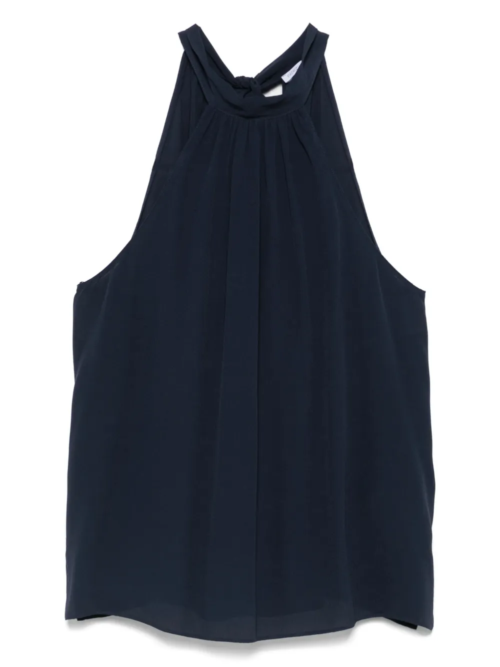 Топ с халтернеем Patrizia Pepe, синий
Топ с халтернеем Patrizia Pepe, синий