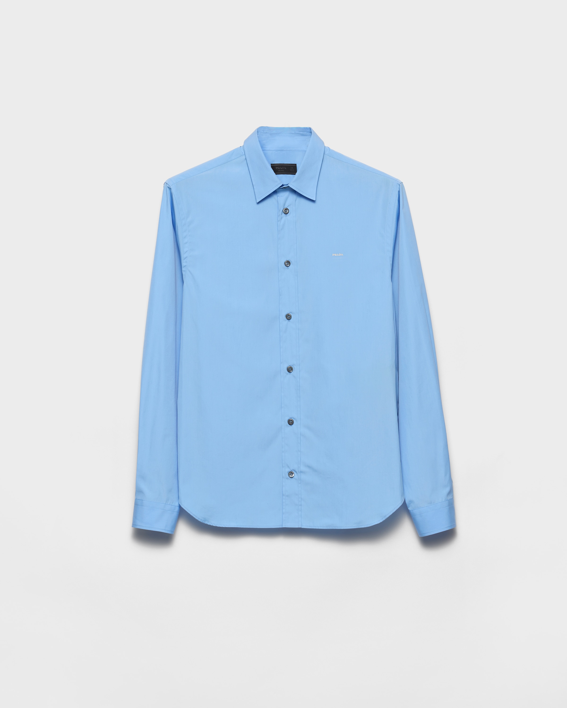 Хлопковая рубашка Prada, небесный
Хлопковая рубашка Prada, небесный