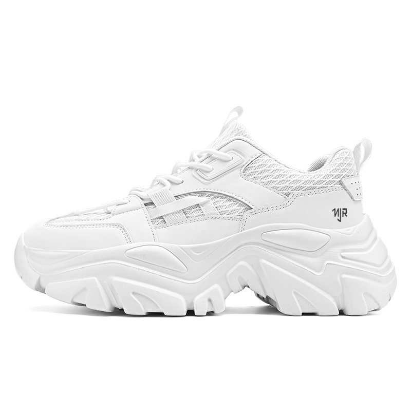 Нескользящие и износостойкие низкие кроссовки на массивной подошве для увеличения роста, мужские NANJIREN, White
Нескользящие и износостойкие низкие кроссовки на массивной подошве для увеличения роста, мужские NANJIREN, White