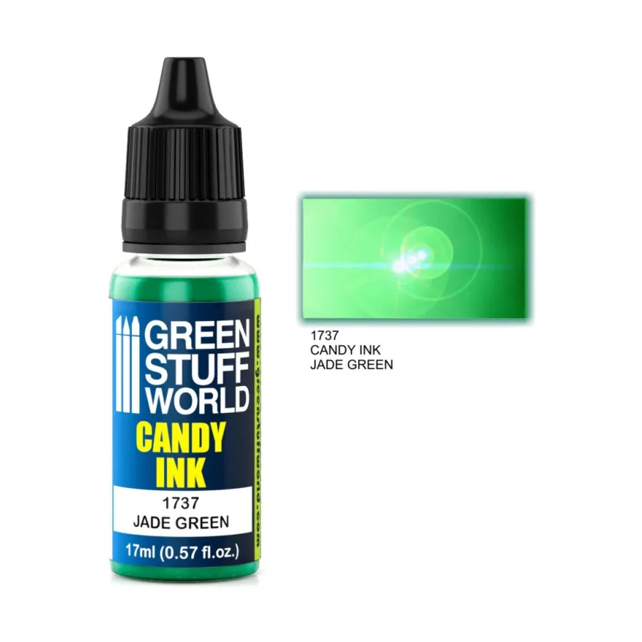 Чернила Candy - Нефритовый зеленый (17 мл), Paint - Inks & Dyes (Green Stuff World)
Чернила Candy - Нефритовый зеленый (17 мл), Paint - Inks & Dyes (Green Stuff World)