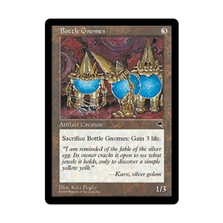 CCG Бутылочные гномы (U), MTG - Tempest
CCG Бутылочные гномы (U), MTG - Tempest