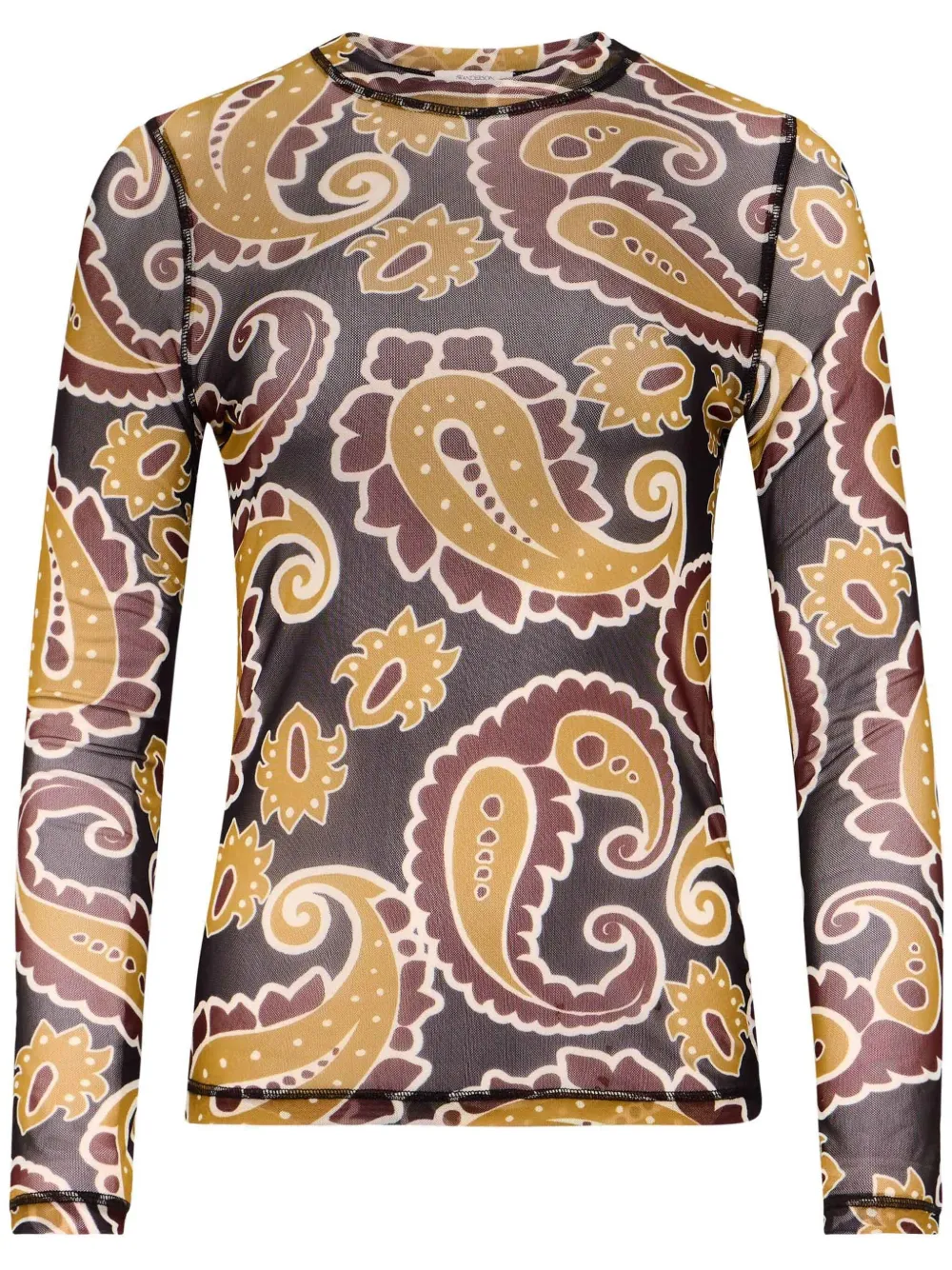 Топ с принтом пейсли JW ANDERSON, коричневый
Топ с принтом пейсли JW ANDERSON, коричневый