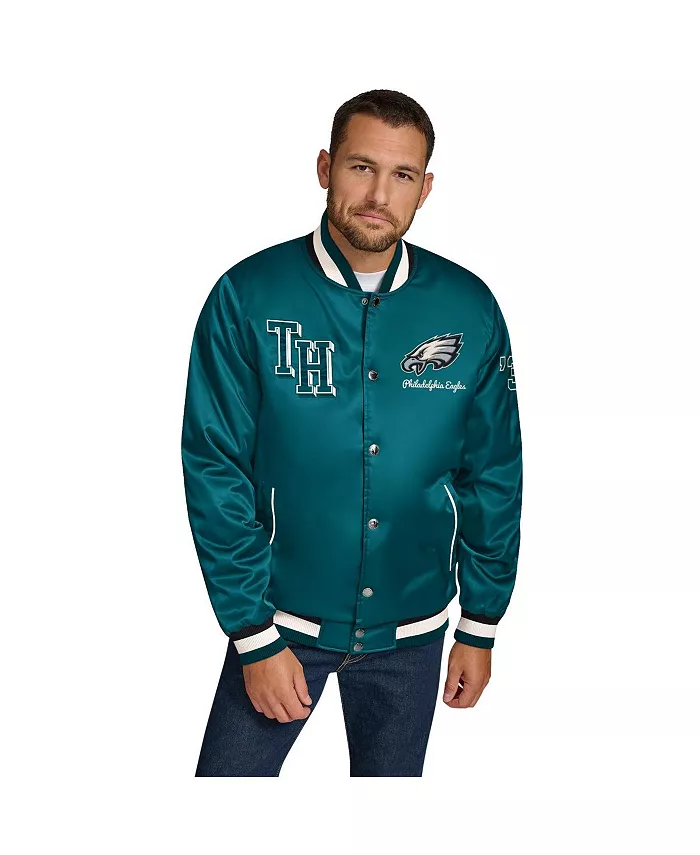 Мужская куртка Philadelphia Eagles Dante на полной застежке-молнии, цвет Midnight Green, атласная Tommy Hilfiger
Мужская куртка Philadelphia Eagles Dante на полной застежке-молнии, цвет Midnight Green, атласная Tommy Hilfiger