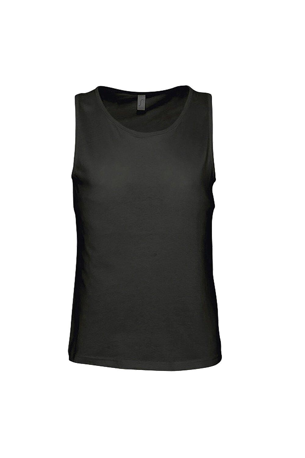 Майка/жилет без рукавов Justin SOL'S, черный
Майка/жилет без рукавов Justin SOL'S, черный