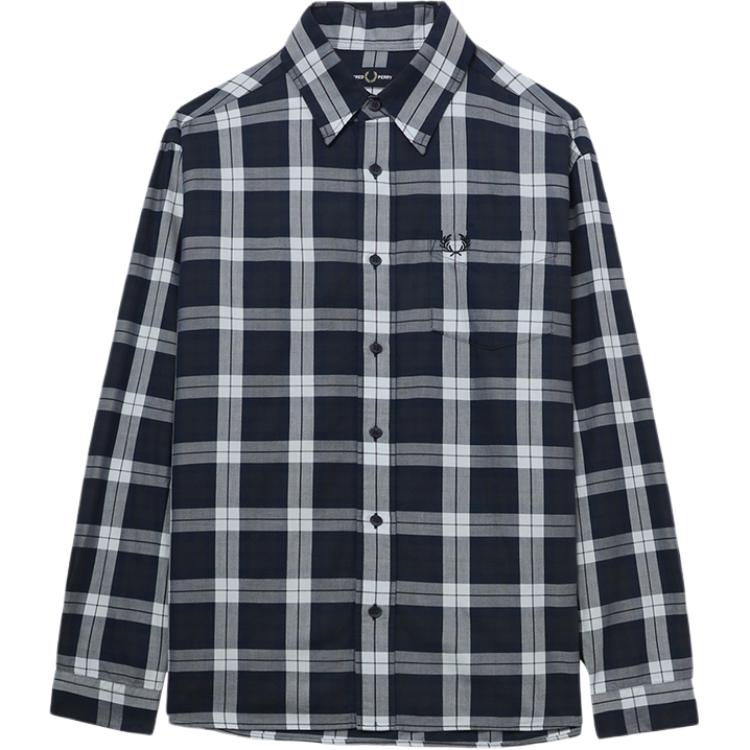 FRED PERRY Рубашка мужская marine blue NYE
FRED PERRY Рубашка мужская marine blue NYE