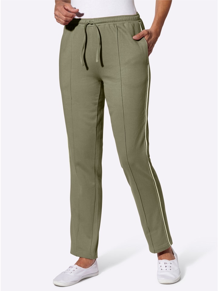 Тканевые брюки Sieh an!, хаки 
Тканевые брюки Sieh an!, хаки