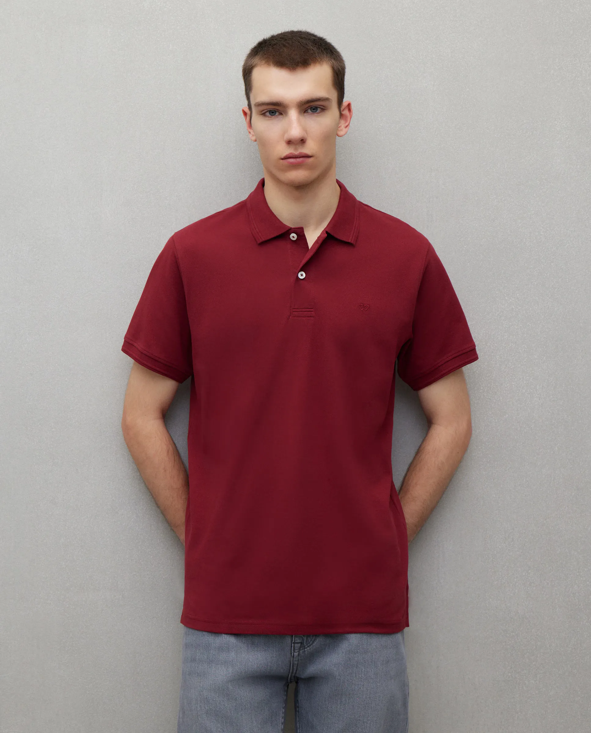 Поло с коротким рукавом для мужчин Easy Wear, бордовый
Поло с коротким рукавом для мужчин Easy Wear, бордовый