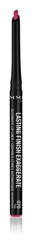 Автоматический карандаш для губ Rimmel Lasting Finish Exaggerate, оттенок 070 Pink Enchantment 0,25 г
Автоматический карандаш для губ Rimmel Lasting Finish Exaggerate, оттенок 070 Pink Enchantment 0,25 г
