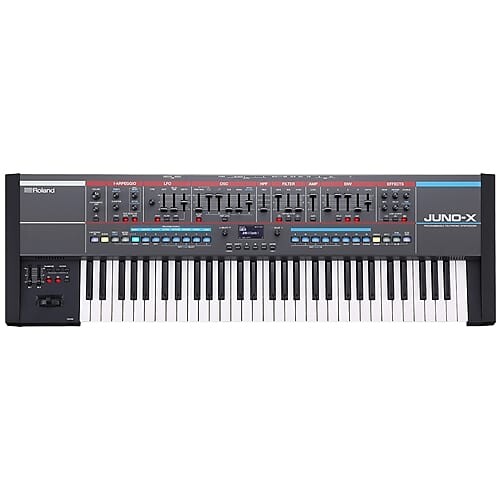 Программируемый полифонический синтезатор Roland Juno-X
Программируемый полифонический синтезатор Roland Juno-X