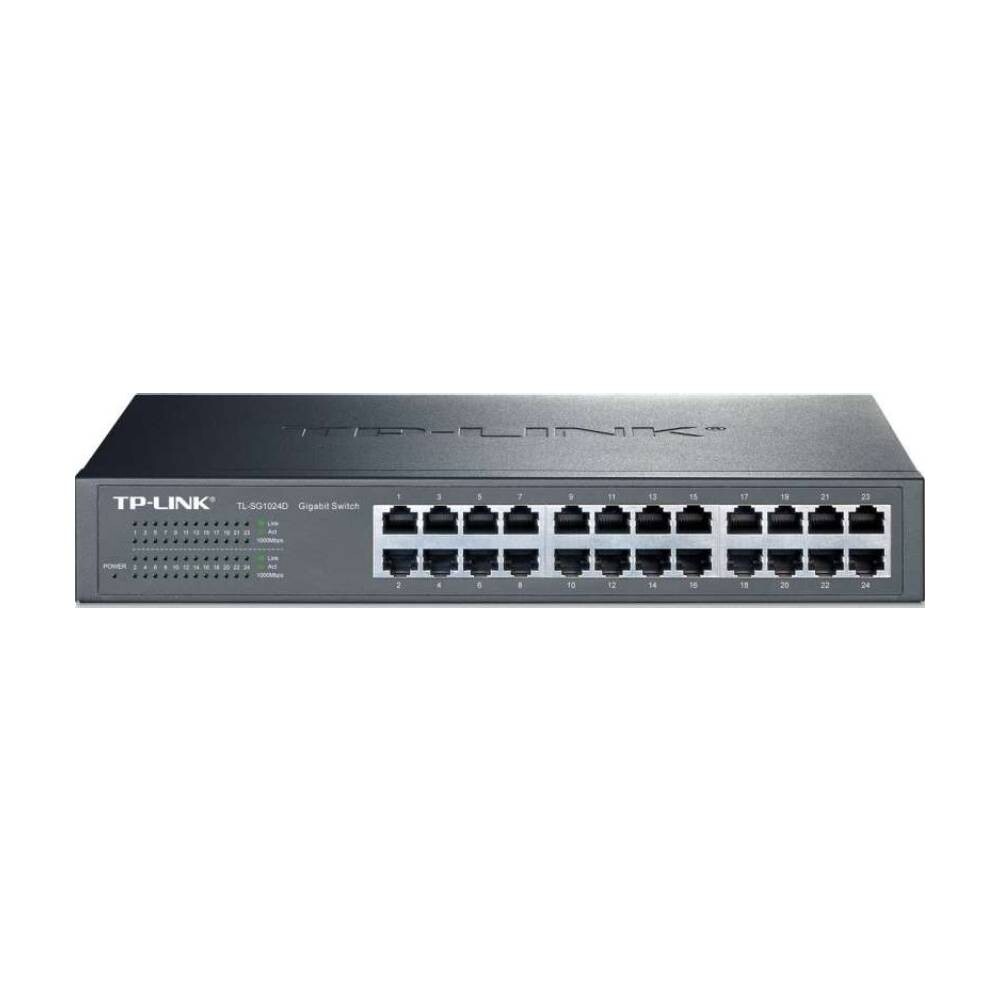 Коммутатор TP-Link TL SG1024D
Коммутатор TP-Link TL SG1024D