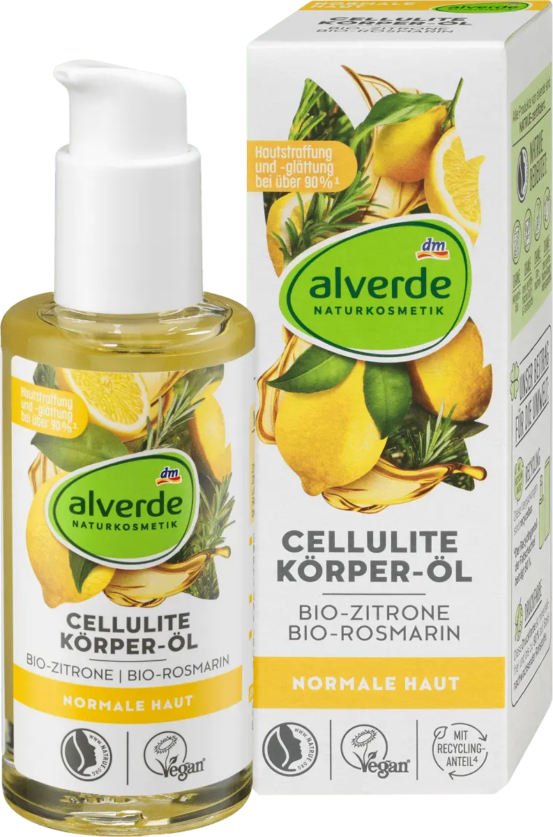 Масло для тела от целлюлита органический лимон органический розмарин 100мл alverde NATURKOSMETIK
Масло для тела от целлюлита органический лимон органический розмарин 100мл alverde NATURKOSMETIK