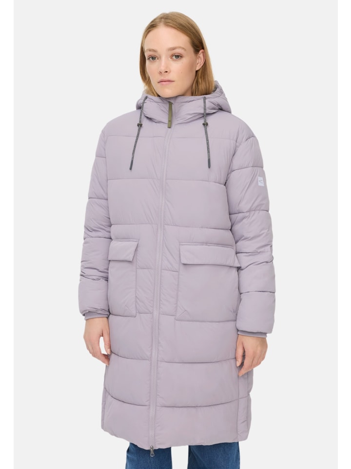 Стеганое пальто с регулируемым подолом и фиксированным капюшоном фиолетового цвета. Camel Active
Стеганое пальто с регулируемым подолом и фиксированным капюшоном фиолетового цвета. Camel Active