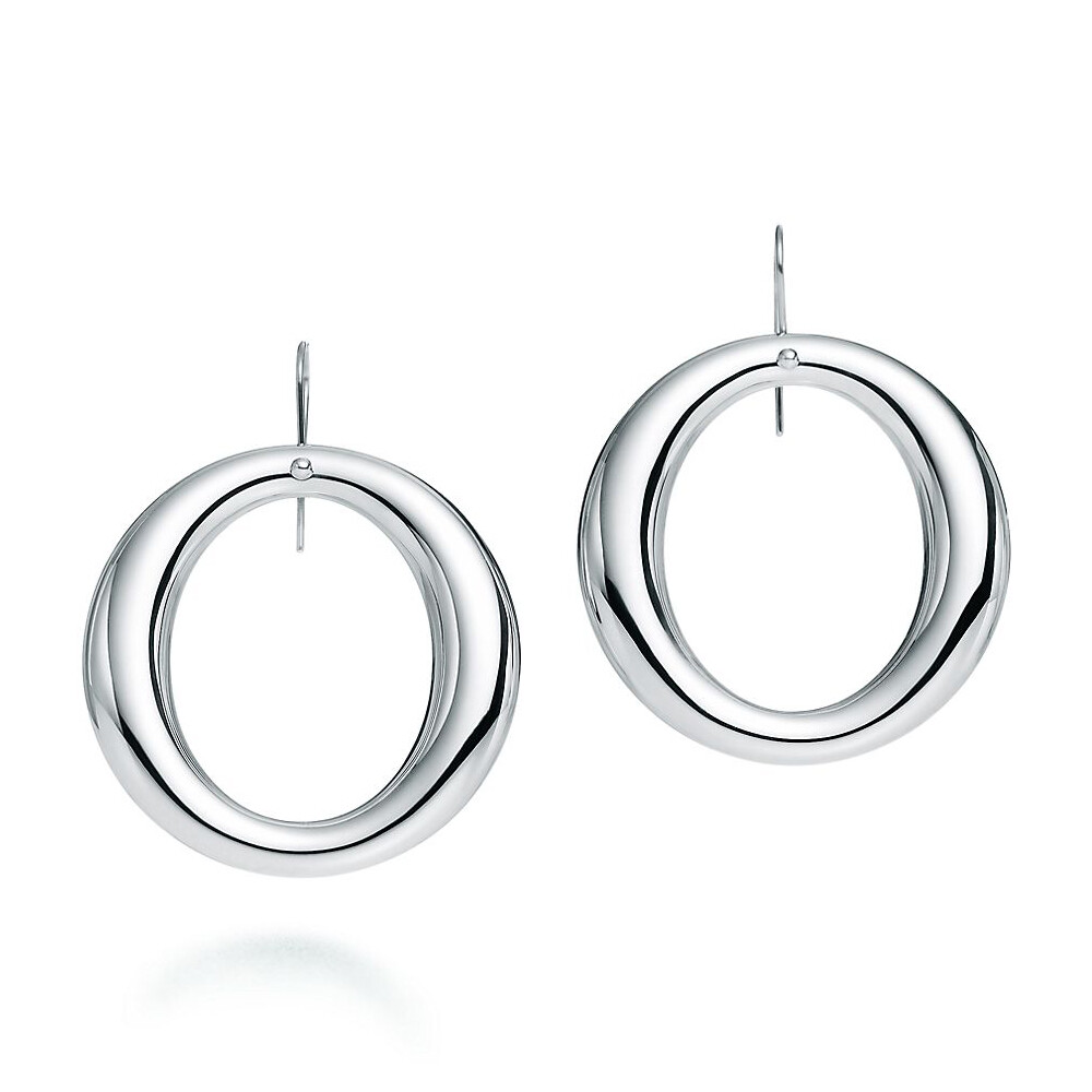 Серьги Tiffany & Co. Elsa Peretti Sevillana, серебро
Серьги Tiffany & Co. Elsa Peretti Sevillana, серебро