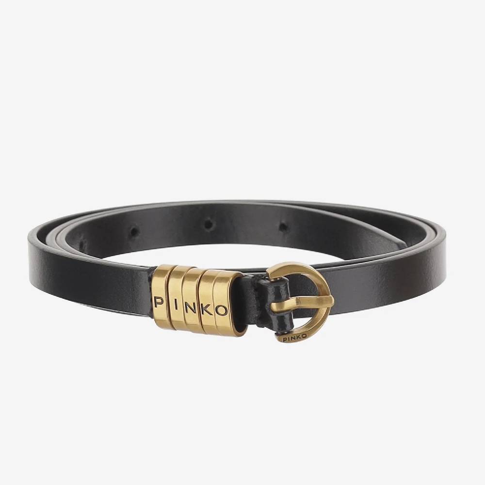 Ремень Pinko Leather with Logo, черный
Ремень Pinko Leather with Logo, черный