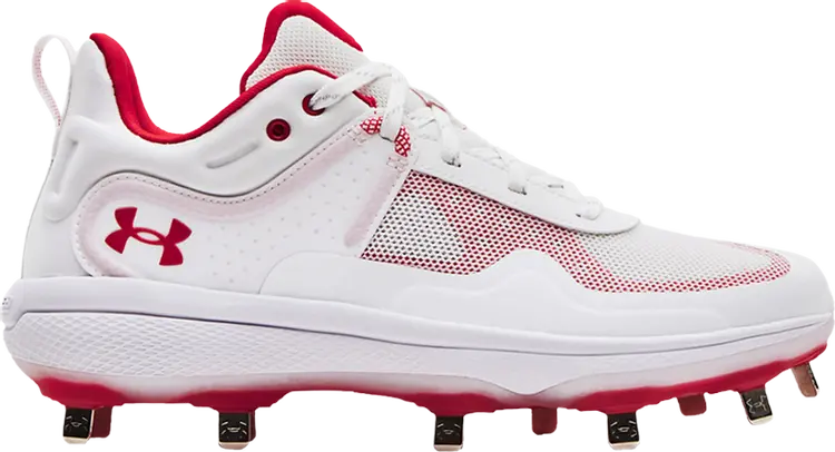 Бутсы Under Armour Wmns Glyde MT White Red, белый
Бутсы Under Armour Wmns Glyde MT White Red, белый