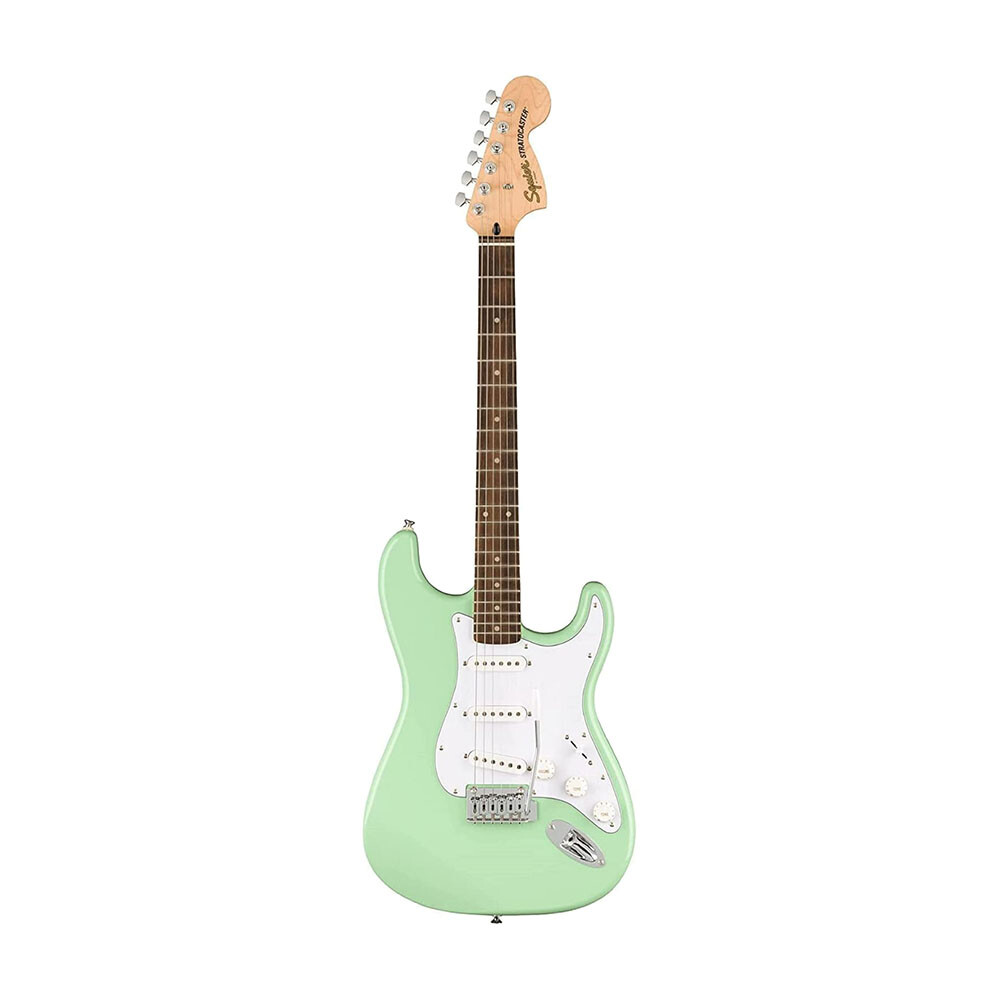 Электрогитара Squier Stratocaster, светло-зеленый
Электрогитара Squier Stratocaster, светло-зеленый