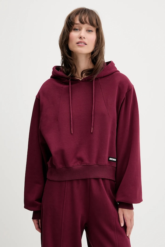 Хлопковая толстовка Rotate, бордовый
Хлопковая толстовка Rotate, бордовый