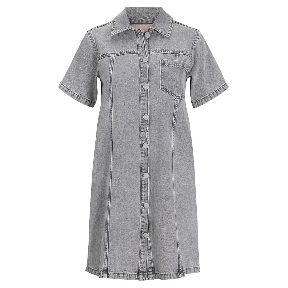 Платье миди Jack & Jones Amor Short, серый 
Платье миди Jack & Jones Amor Short, серый