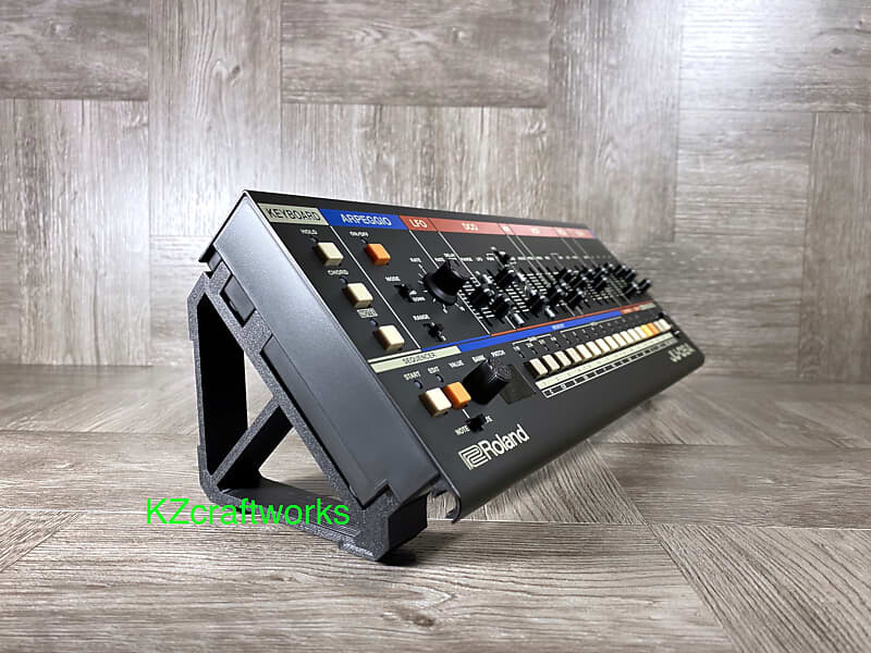 Подставка под углом 45º для модулей серии Roland Boutique — цвет ЧЕРНЫЙ — от производителя KZcraftworks — продавец в США Boutique Series