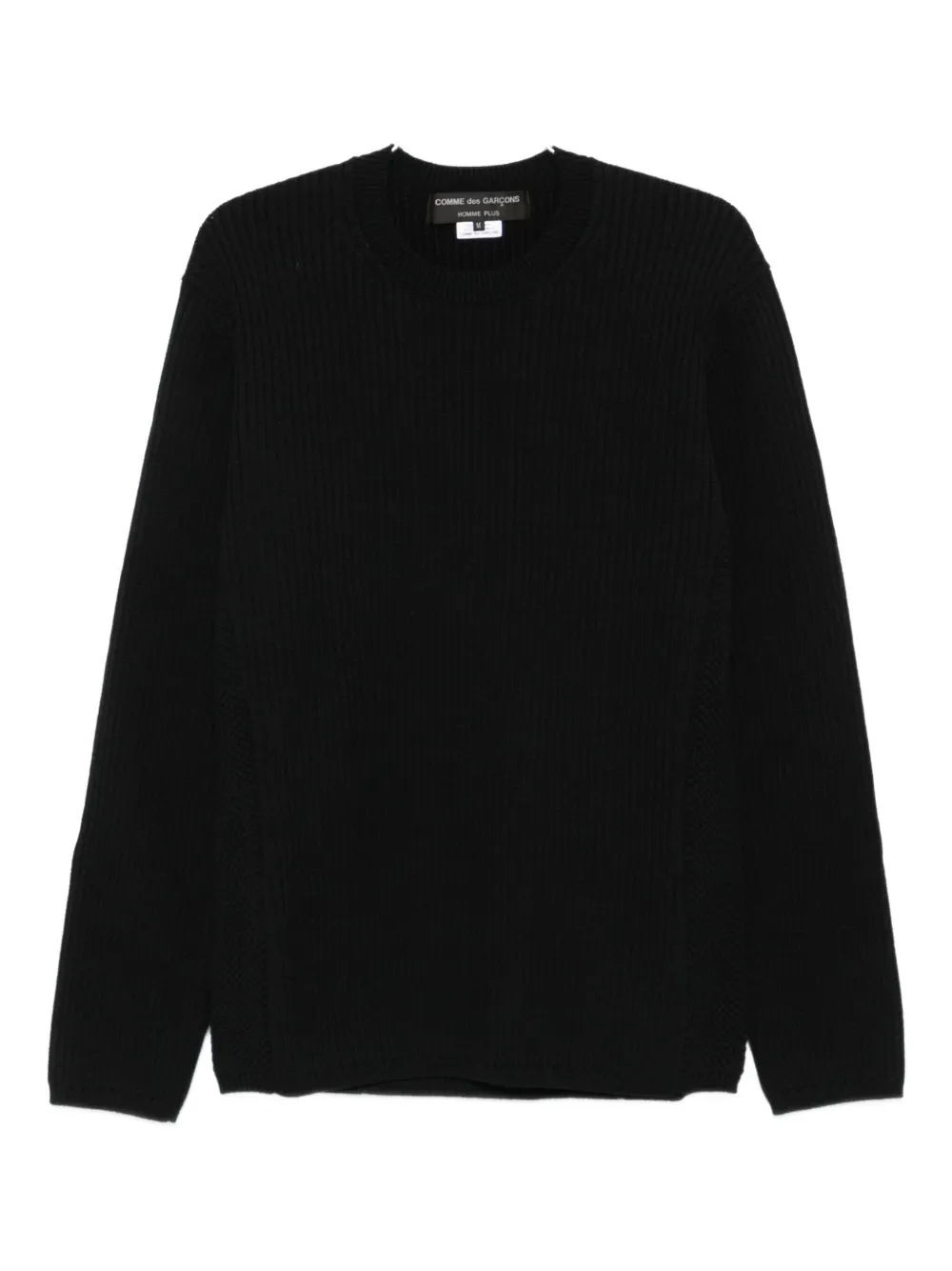 Свитер из хлопкового микса Comme Des Garçons Homme Plus, черный
Свитер из хлопкового микса Comme Des Garçons Homme Plus, черный