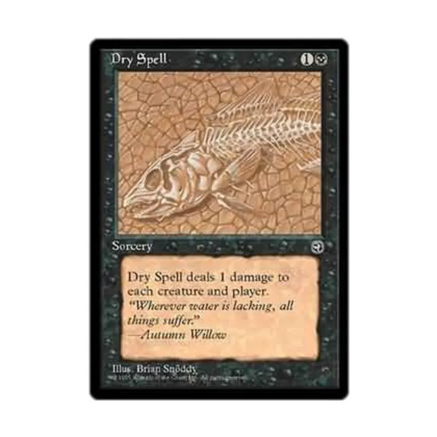 CCG Сухое заклинание - Вер. 1 (С), MTG - Homelands 
CCG Сухое заклинание - Вер. 1 (С), MTG - Homelands