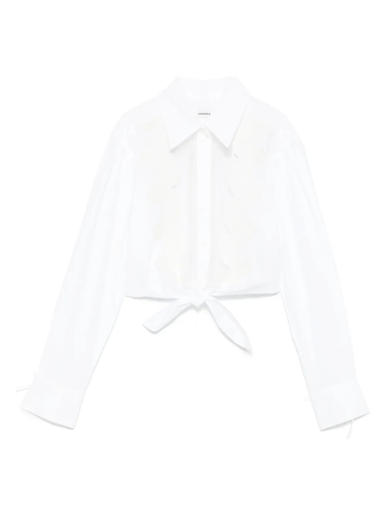 SANDRO рубашка с цветочной вышивкой, белый
SANDRO рубашка с цветочной вышивкой, белый