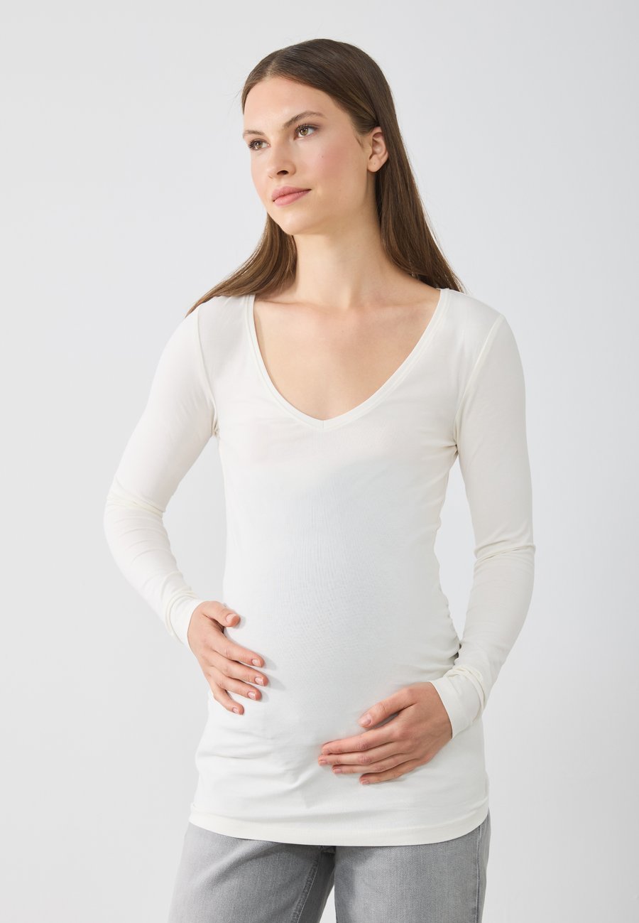 Топ Anna Field MAMA Long sleeved top, Egret/Off-White
Топ Anna Field MAMA Long sleeved top, Egret/Off-White