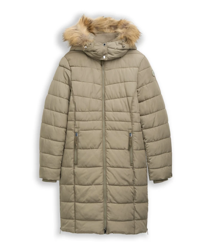 Пуховик со съемным капюшоном Tom Tailor, зеленый
Пуховик со съемным капюшоном Tom Tailor, зеленый