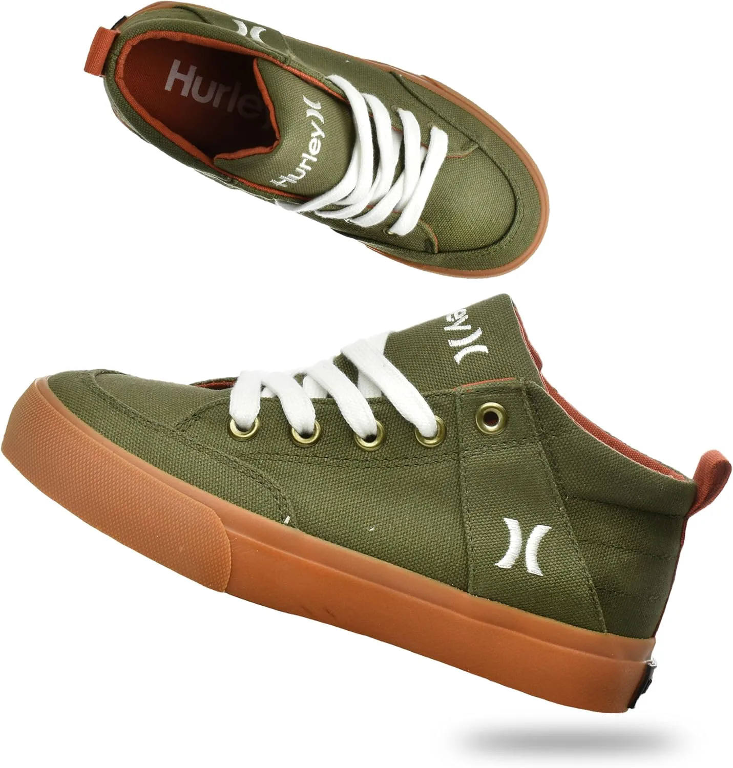 Детские высокие скейтбордные кроссовки Hurley Roddy, спортивная обувь для мальчиков и девочек, хаки
Детские высокие скейтбордные кроссовки Hurley Roddy, спортивная обувь для мальчиков и девочек, хаки
