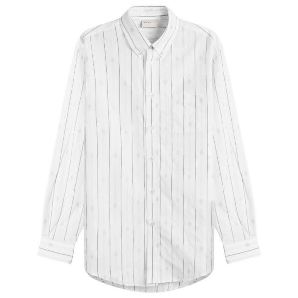 Рубашка в полоску с монограммой Drôle De Monsieur, off белый
Рубашка в полоску с монограммой Drôle De Monsieur, off белый