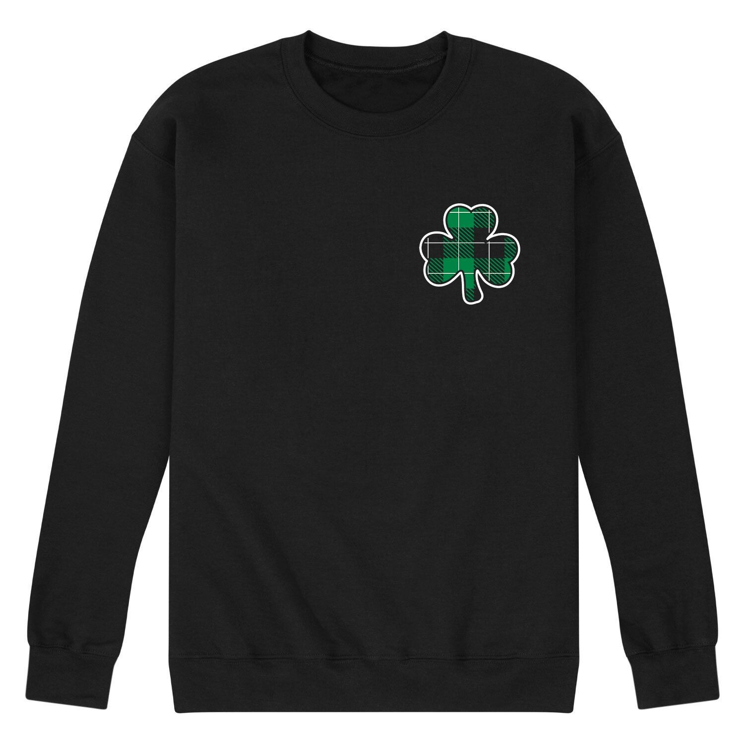 Мужской свитшот в клетку с изображением трилистника Licensed Character
Мужской свитшот в клетку с изображением трилистника Licensed Character