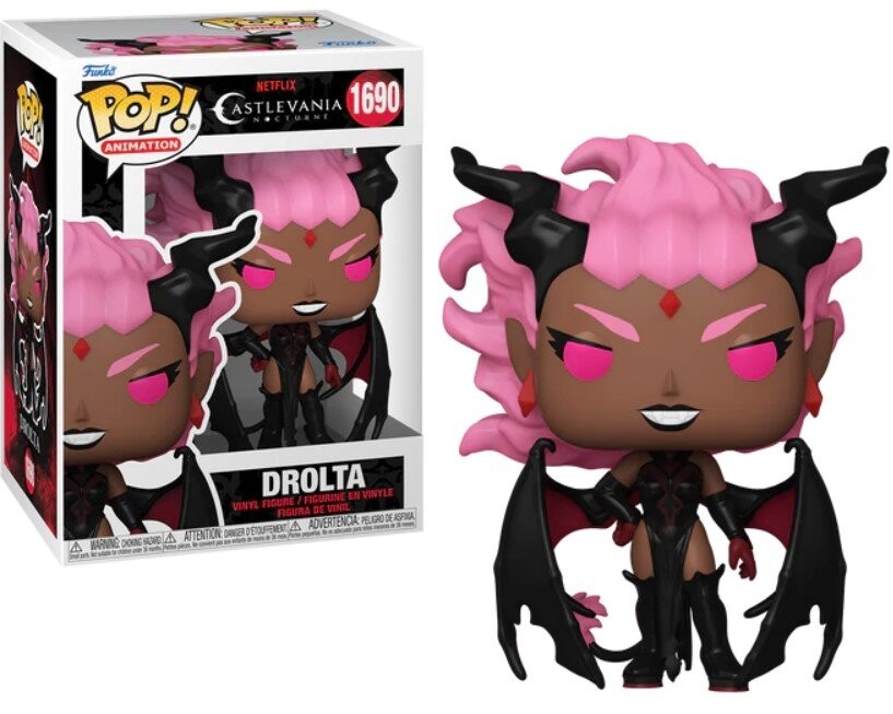 Funko POP! Castlevania ноктюрн анимация 1690 статуэтка дрольта
Funko POP! Castlevania ноктюрн анимация 1690 статуэтка дрольта