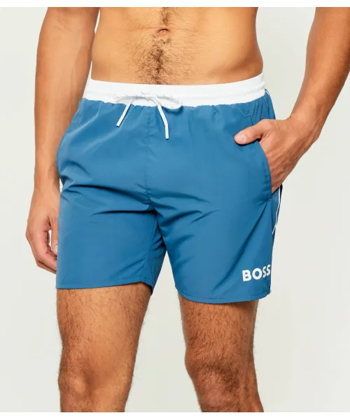 Плавки-Шорты «Морская звезда» Regular fit Boss, синий
Плавки-Шорты «Морская звезда» Regular fit Boss, синий